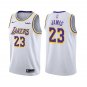YOUTH LEBRON JAMES LAKERS WHITE SWINGMAN EDITION