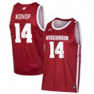 Aidan Konop  #14 Wisconsin Badgers College  All  Red