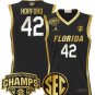 Al Horford  #42 Florida Gators 2025 SEC Tournament Champions Patch  Black Gold