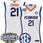 Alex Condon  #21 Florida Gators 2025 SEC Tournament Champions Patch  White