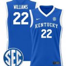 Amari Williams  #22 Kentucky Wildcats SEC Vapor Patch College  All  Royal