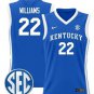 Amari Williams  #22 Kentucky Wildcats SEC Vapor Patch College  All  Royal