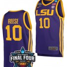 Angel Reese  #10 LSU Tigers Final Four Patch College   Purple