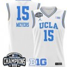Ann Meyers  #15 UCLA Bruins 2025 Champions Patch College   White