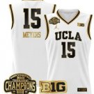 Ann Meyers  #15 UCLA Bruins 2025 Champions Patch College   White Gold