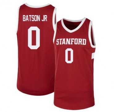 Anthony Batson Jr  #0 Stanford Cardinal College  All  - Red