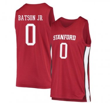 Anthony Batson Jr  #0 Stanford Cardinal College  All  Red