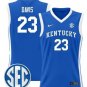 Anthony Davis  #23 Kentucky Wildcats SEC Vapor Patch College  All  Royal