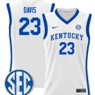 Anthony Davis  #23 Kentucky Wildcats SEC Vapor Patch College  All  White