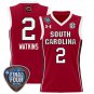 Ashlyn Watkins  #2 South Carolina Gamecocks Final Four Patch  All  Crimson