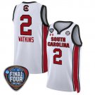 Ashlyn Watkins  #2 South Carolina Gamecocks Final Four Patch  All  White
