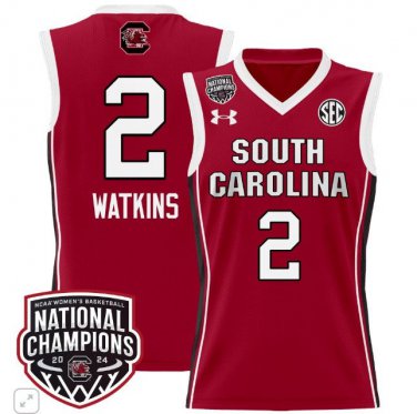 Ashlyn Watkins  #2 South Carolina Gamecocks National Champions   - Crimson