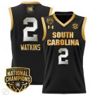 Ashlyn Watkins  #2 South Carolina Gamecocks National Champions  - Black Gold
