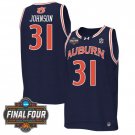 Auburn Tigers Final Four Vapor Patch   Navy Chaney Johnson  #31