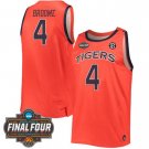Auburn Tigers Final Four Vapor Patch   Orange Johni Broome  #4