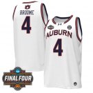 Auburn Tigers Final Four Vapor Patch   White Johni Broome  #4