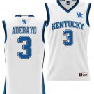 Bam Adebayo  #3 Kentucky Wildcats SEC Vapor Patch College  All  White