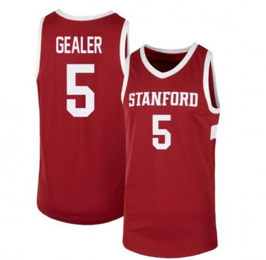 Benny Gealer  #5 Stanford Cardinal College  All  - Red