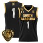 Blank Name  #1 South Carolina Gamecocks Final Four Patch   Black Gold