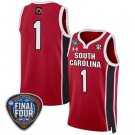 Blank Name  #1 South Carolina Gamecocks Final Four Patch  All  Crimson