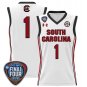 Blank Name  #1 South Carolina Gamecocks Final Four Patch  All  White
