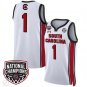 Blank Name  #1 South Carolina Gamecocks National Champions Patch  White