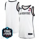Blank Name  San Diego State Aztecs B1G Final Four Patch   White
