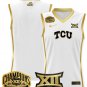 Blank Name  TCU Horned Frogs 2025 Champions Patch   White Gold