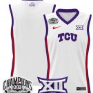 Blank Name  TCU Horned Frogs 2025 Champions Patch  All  White