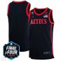 Blank Name Team  San Diego State Aztecs B1G Final Four Patch   Black