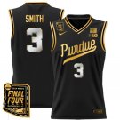 Braden Smith  #3 Purdue Boilermakers Final Four Patch   Black Gold