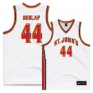 Brady Dunlap  #44 St. Johns University Vapor Patch NCAA   White