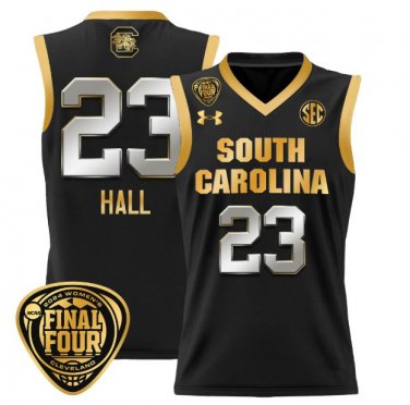 Bree Hall  #23 South Carolina Gamecocks Final Four Patch   Black Gold