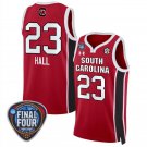 Bree Hall  #23 South Carolina Gamecocks Final Four Patch  All  Crimson