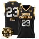 Bree Hall  #23 South Carolina Gamecocks National Champions  - Black Gold