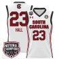 Bree Hall  #23 South Carolina Gamecocks National Champions Patch  - White