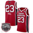 Bree Hall  #23 South Carolina Gamecocks National Champions Patch  Crimson