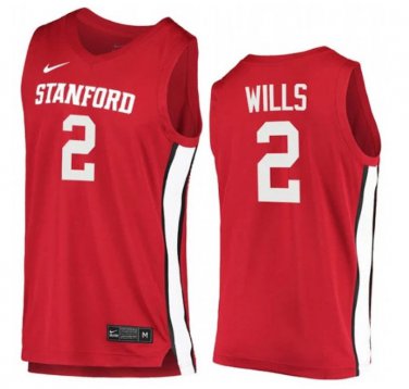 Bryce Wills  #2 Stanford Cardinal College  All  Red