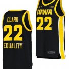 Caitlin Clark  #22 Iowa Hawkeyes Equality B1G Patch   Black