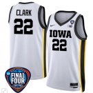 Caitlin Clark  #22 Iowa Hawkeyes Women Final Four Patch   - White