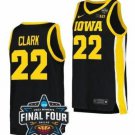 Caitlin Clark  #22 Iowa Hawkeyes Women Final Four Patch   Black