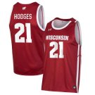 Chris Hodges  #21 Wisconsin Badgers College  All  Red
