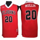 Chris Mullin  #20 St. Johns University Vapor Patch NCAA   Red