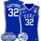 Christian Laettner  #32 Duke Blue Devils 2025 ACC Champions Patch   Royal