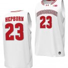 Chucky Hepburn  #23 Wisconsin Badgers College  All  White