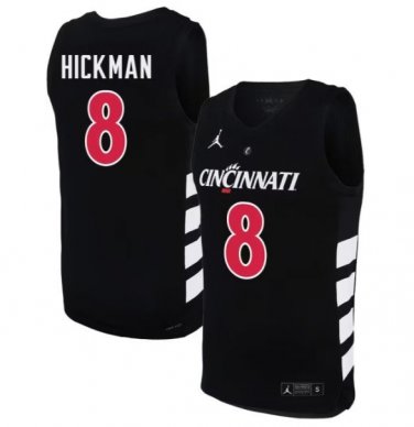 Connor Hickman  #8 Cincinnati Bearcats 70s XII Patch   Black