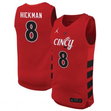 Connor Hickman  #8 Cincinnati Bearcats 70s XII Patch   Crimson
