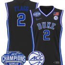 Cooper Flagg  #2 Duke Blue Devils 2025 ACC Champions Patch  All  Black
