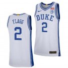 Cooper Flagg  #2 Duke Blue Devils Vapor Patch College  All  White
