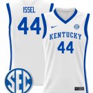 Dan Issel  #44 Kentucky Wildcats SEC Vapor Patch College  All  White
